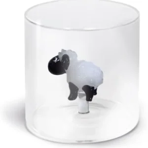 WD Lifestyle - Bicchiere Vetro Borosilicato Pecora