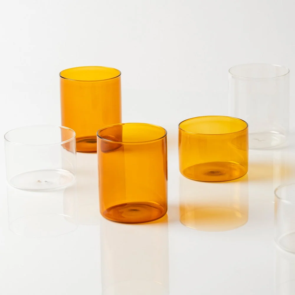 Lime Line Ambra - Tumbler Grande - Set 6 pz