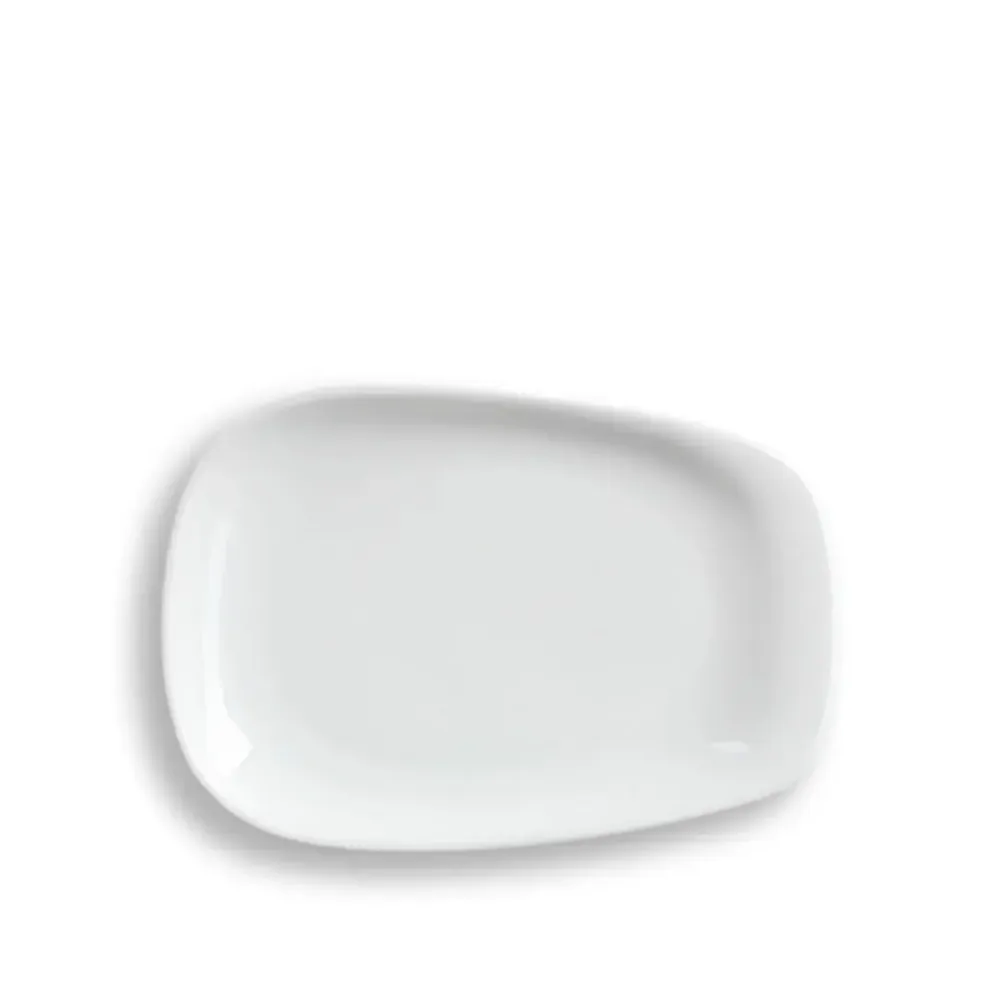 Lino Liten Piatto - Bianco