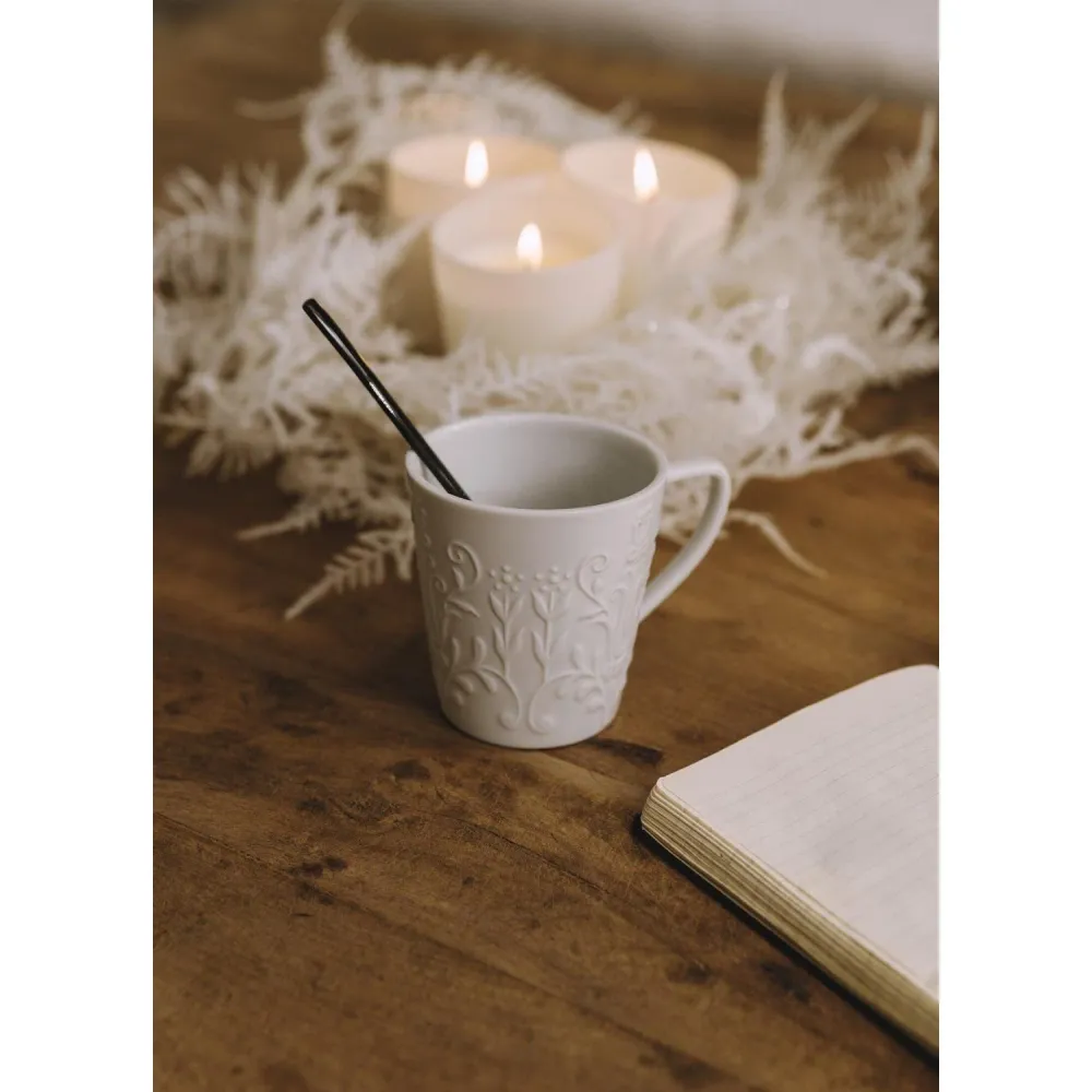 LLADRO' Tazza Logos 9x12cm Porcellana