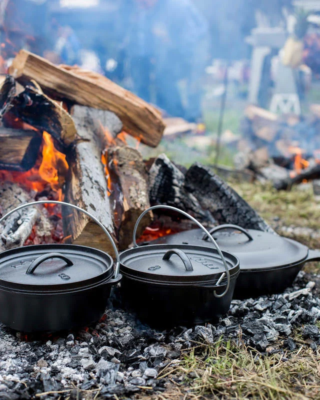 Lodge Forno olandese Casseruola con coperchio ghisa pre-trattata e manico da Lt 4,7 LDG L10DCO3