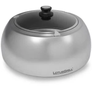 Lotusgrill coperchio cappa per Barbecue acciaio inox e vetro per modelli standard