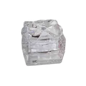 L.vetro scatola fiocco 9x9 14524