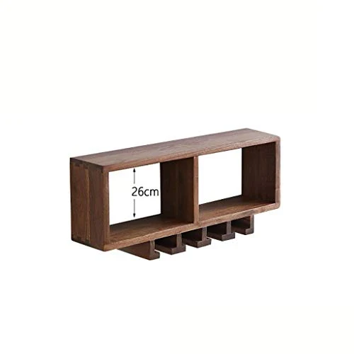 LXTIN Portabottiglie da Appendere Parete Legno massello Portabicchieri da Vino per Ristorante Domestico, espositore per Sl...