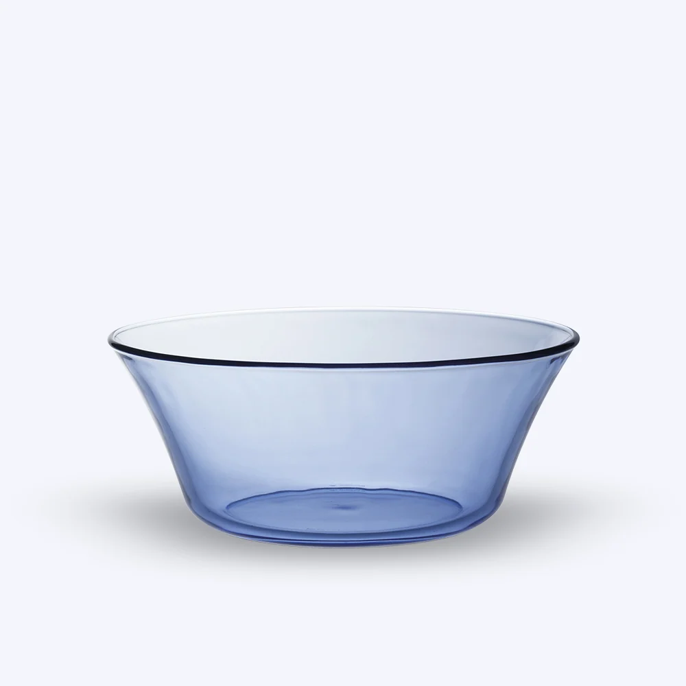 Lys - Insalatiera vetro - Blu navy - 23 cm - 2,2 l