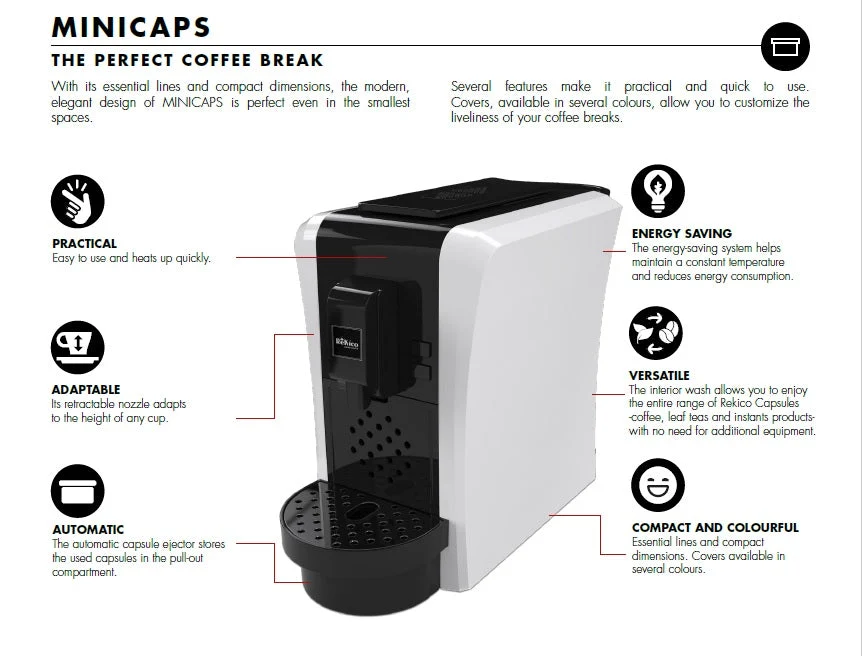 Macchina cialde MINICAPS