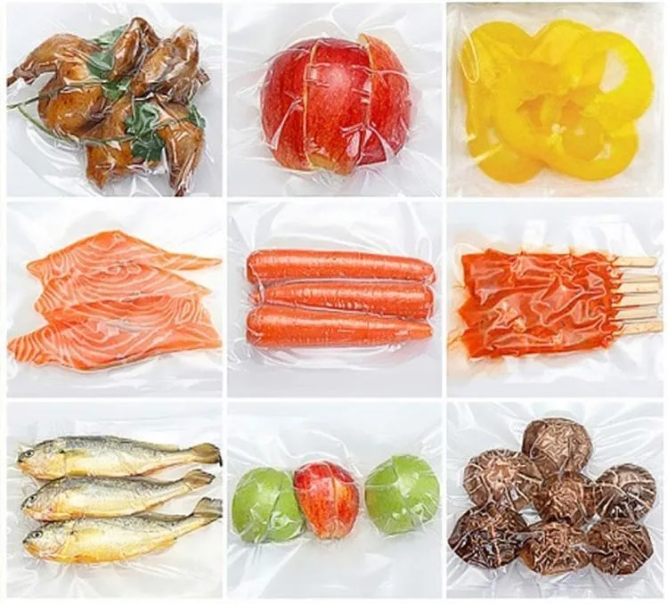 Macchina Sottovuoto Professionale Sigilla Sacchetti Confeziona Alimenti + Rotolo