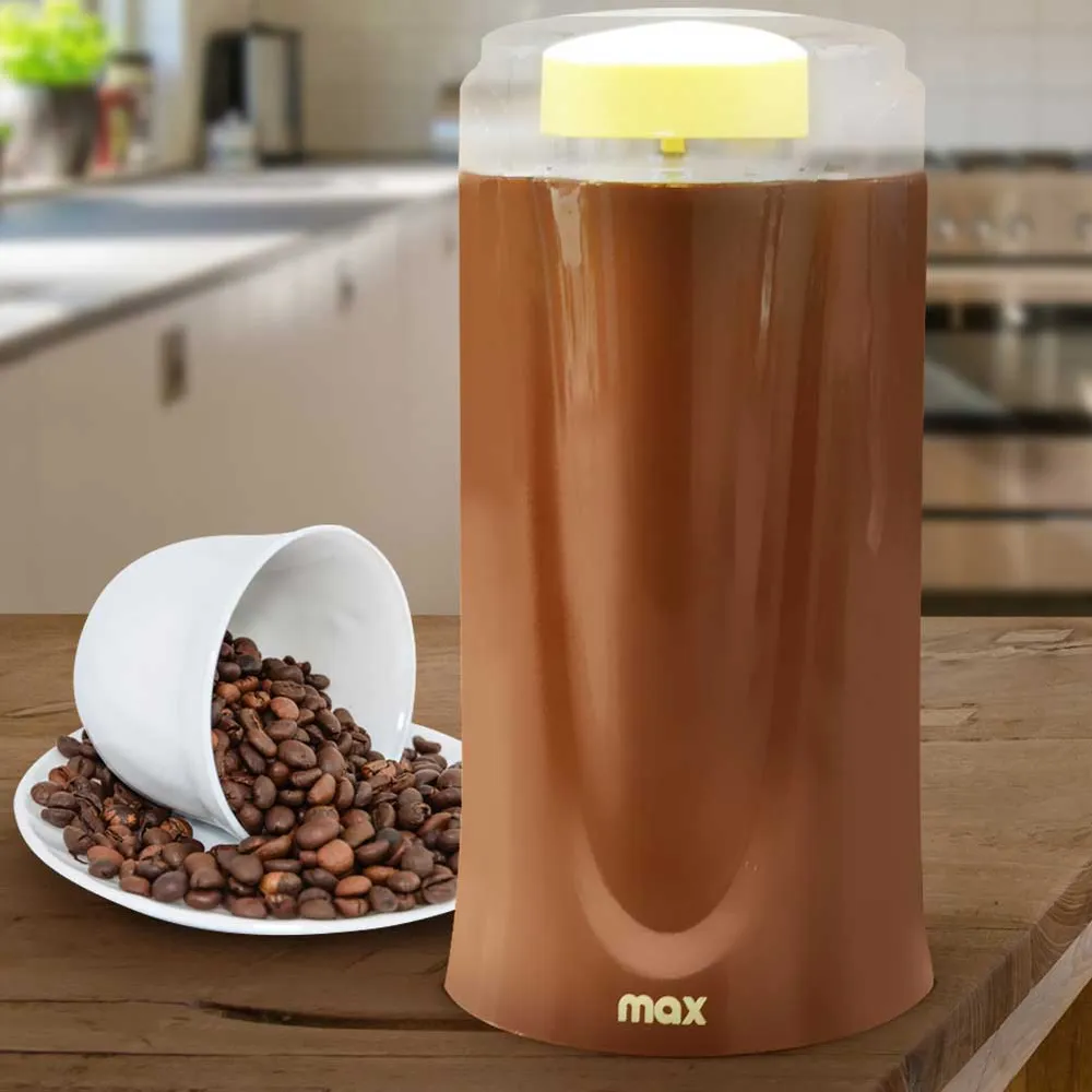 Macina Caffe' Macinino Elettrico Macinacaffe' con Lame Acciaio Inox 150W Max