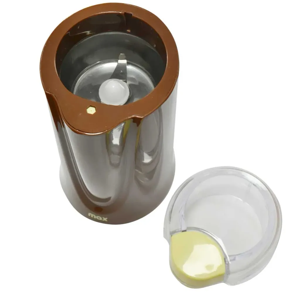 Macina Caffe' Macinino Elettrico Macinacaffe' con Lame Acciaio Inox 150W Max