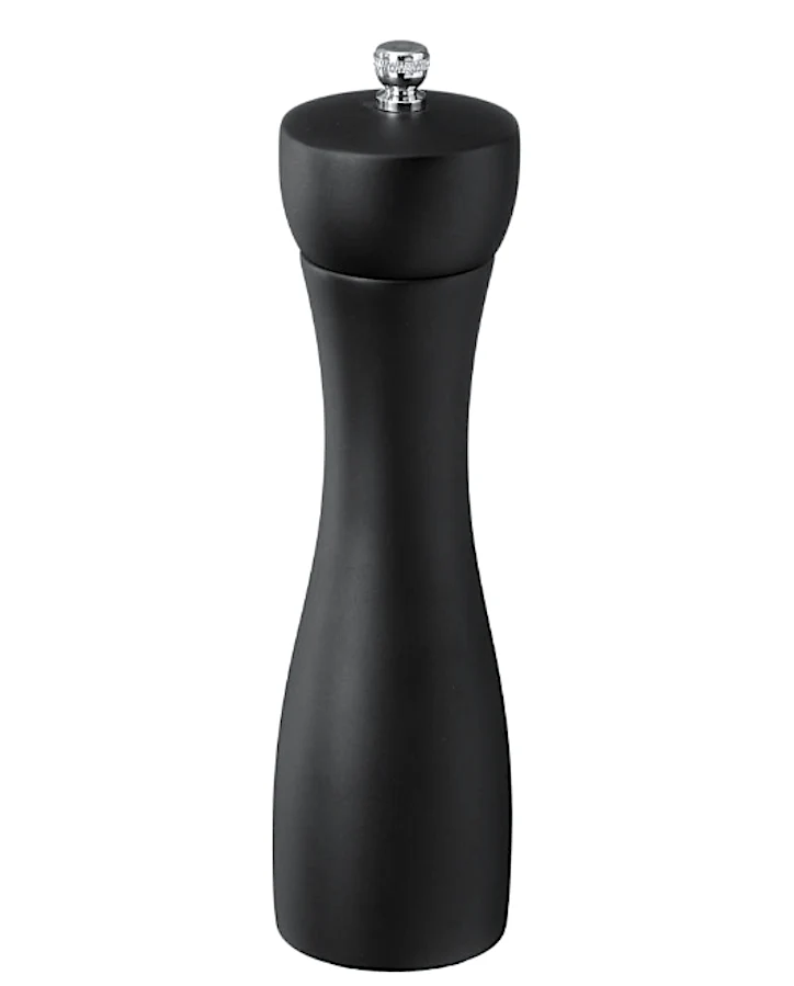 Macina Pepe/sale Cm.20 Legno Verniciato Nero