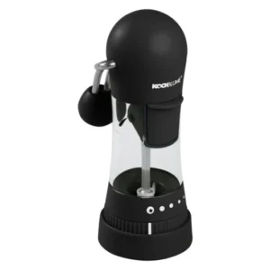 Macinaspezie KOCHBLUME con base silicone 6x8,5 cm nero