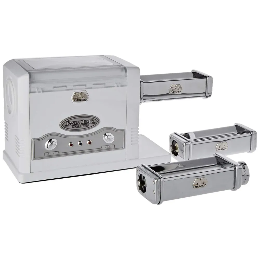 Marcato Impastatrice, Macchina per la Pasta Elettrica, Robot da Cucina, per Pizza, Pasta Fresca, Pane, Dolci, Biscotti, Co...
