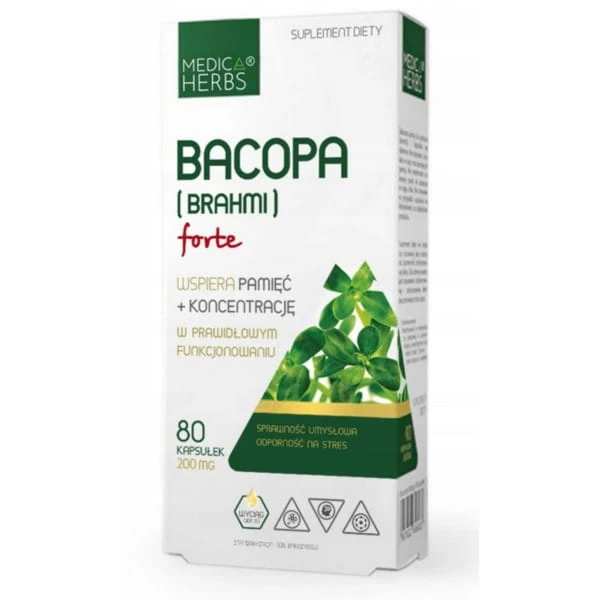 Medica Herbs Bacopa (Brahmi) Forte 60 capsule