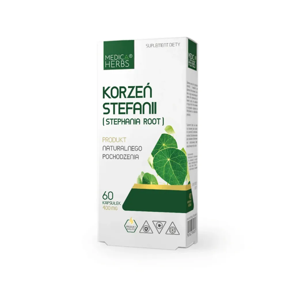 MEDICA HERBS radice di Stephania 400mg, 60 capsule.