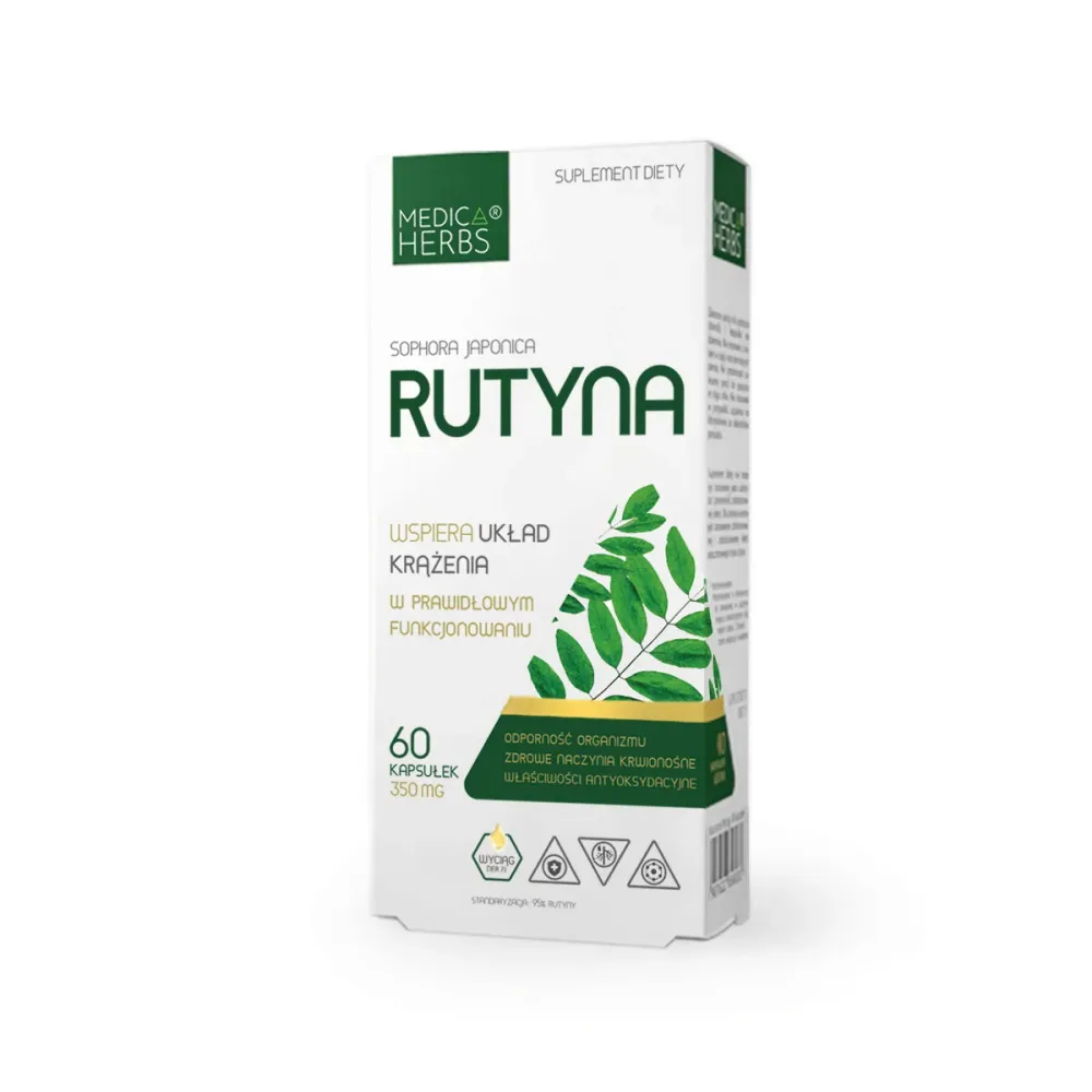 MEDICA HERBS Rutin 350mg, 60 capsule.