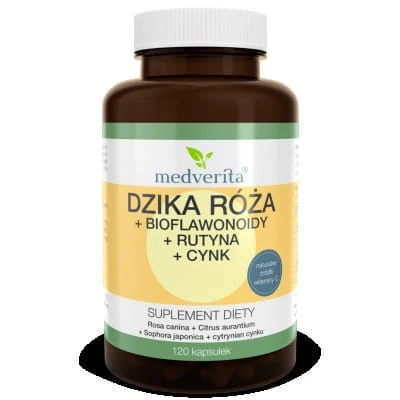 Medverita Wildrose Rutin Zinco 120 Capsule