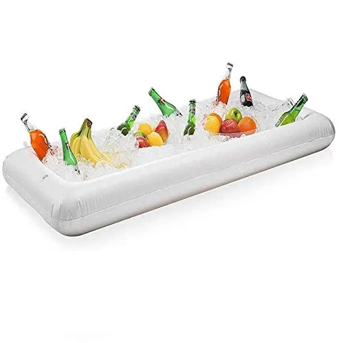 Gonfiabile Che Serve Bar. Buffet Servire & Salad Bar Secchielli per il Ghiaccio Refrigerante di Cibo. Partito Refrigerante...