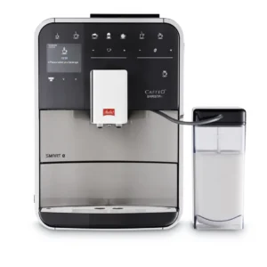 Melitta Macchina da caffè automatica Barista Smart – 1,8 l, contenitore per chicchi da 270 g, 15 bar, schiumatore per latte