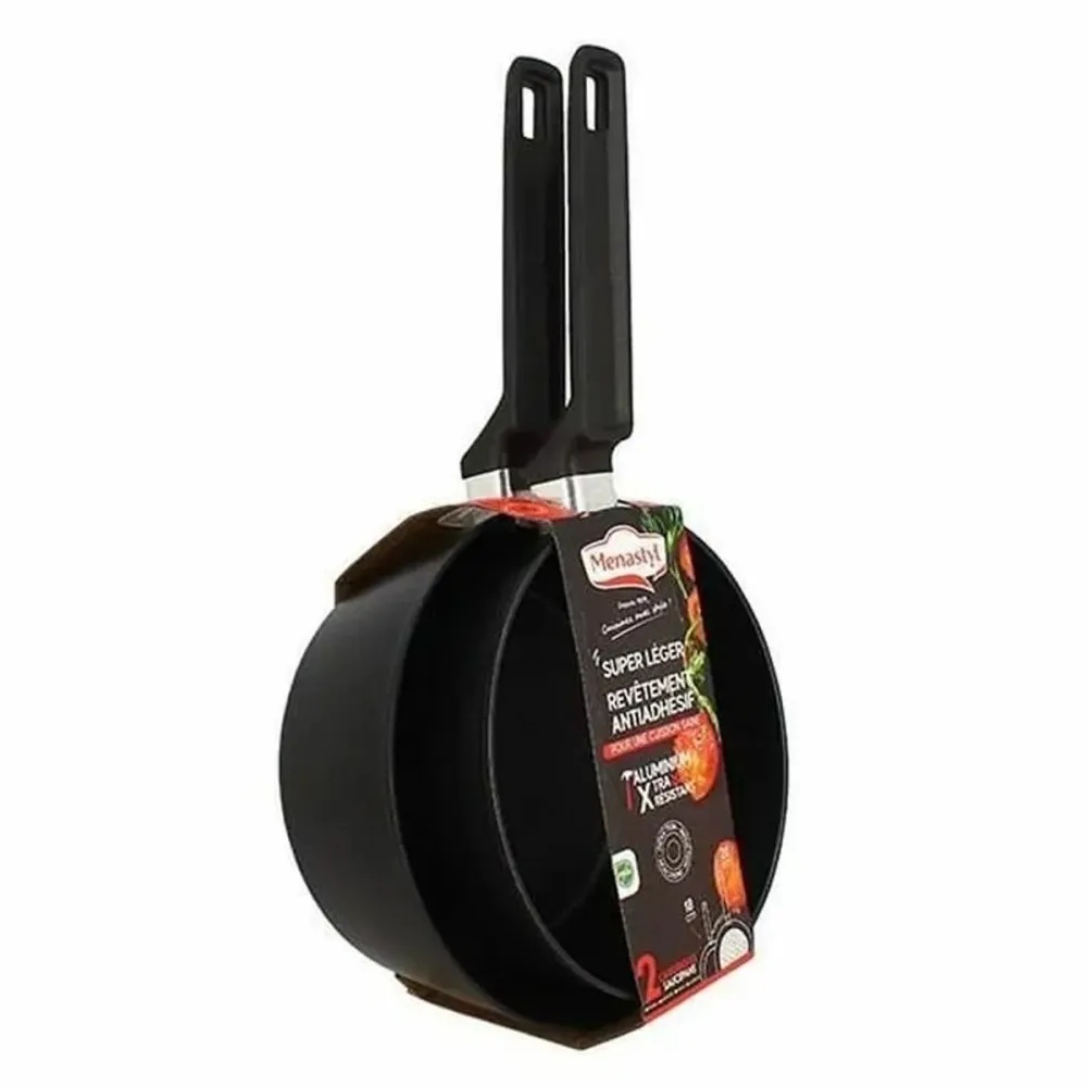 Paiolo Menastyl Alluminio Ø 18 cm Ø 20 cm 2 Pezzi (2 Unità)