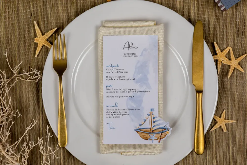 Menu - linea Baby Boat