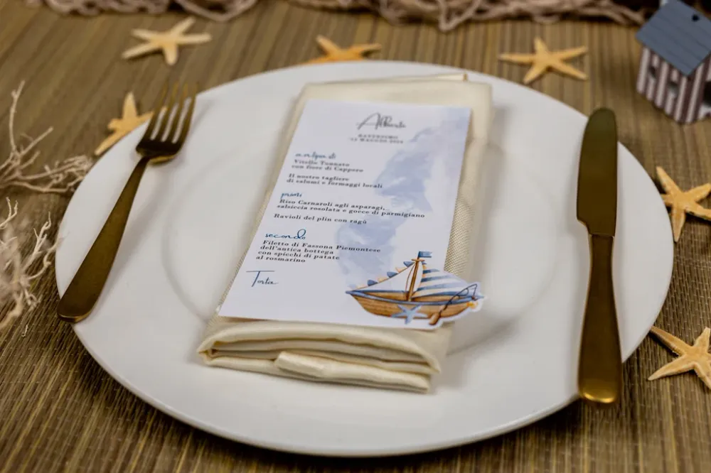 Menu - linea Baby Boat