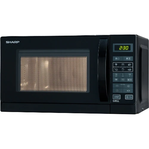 Microonde Sharp R 642BKW Black