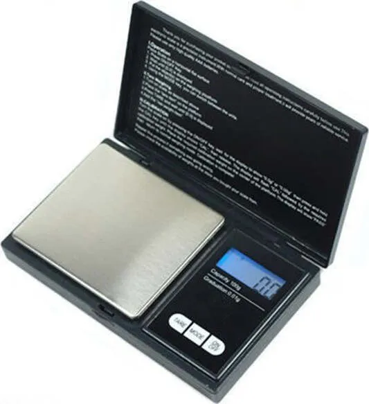 Mini Bilancia Bilancino Digitale 500 Gr 0.1 Gr Precisione Pesa Oro Gioielli