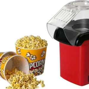 Mini Macchina Per Pop Corn Ad Aria Calda 1200w Coperchio Rimovibile Con Dosatore