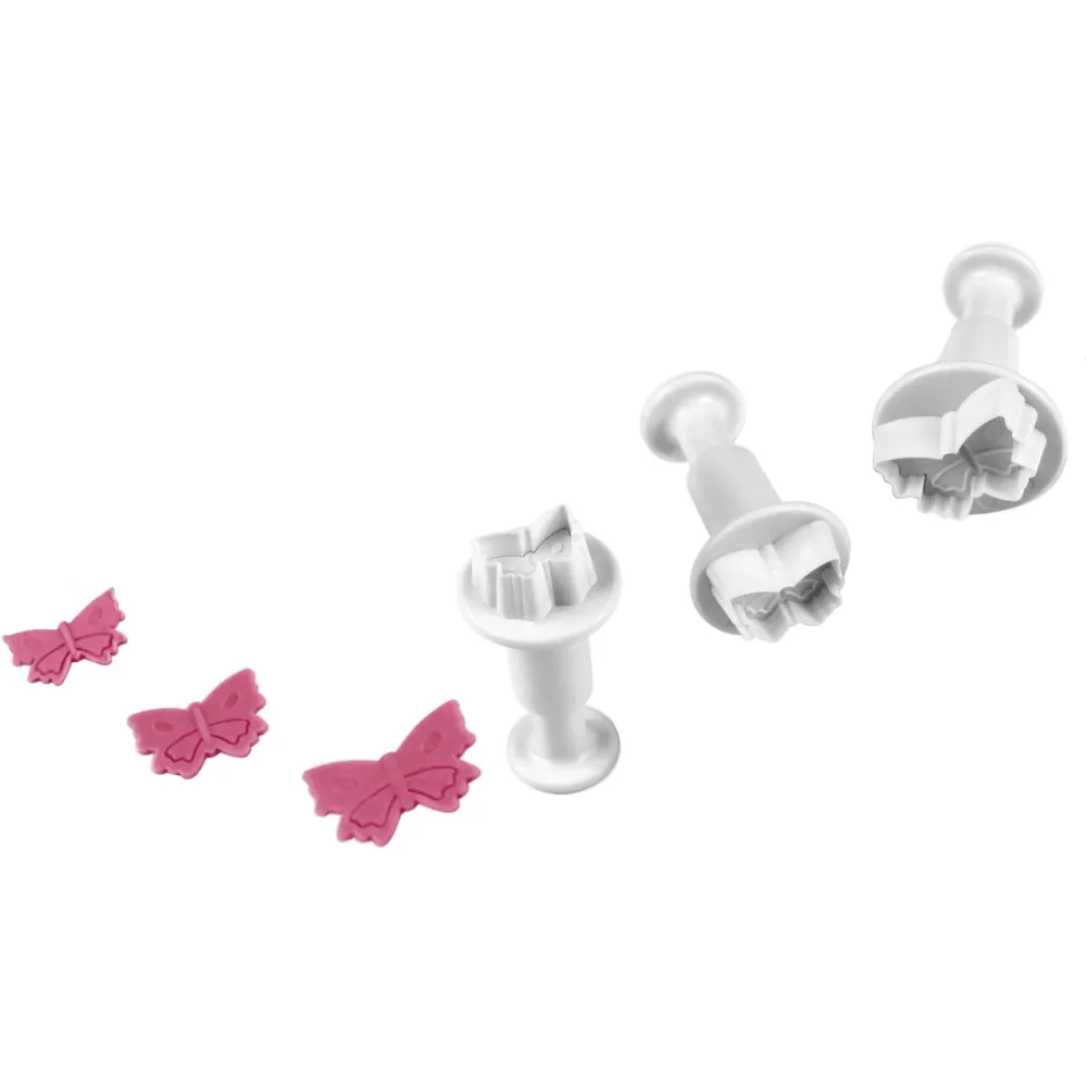 3 Mini Tagliabiscotti Farfalle