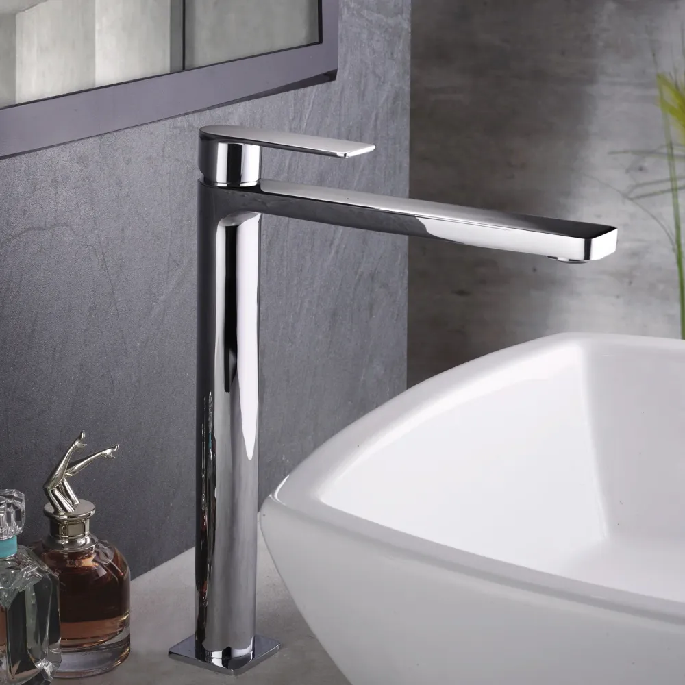 Miscelatore lavabo alto Paffoni Level alto senza scarico