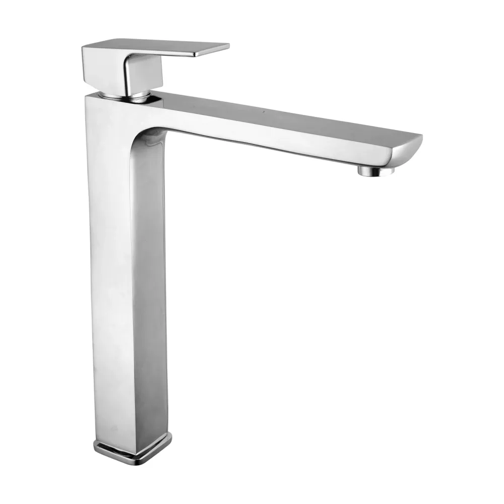 Miscelatore lavabo alto serie Nix ottone cromato