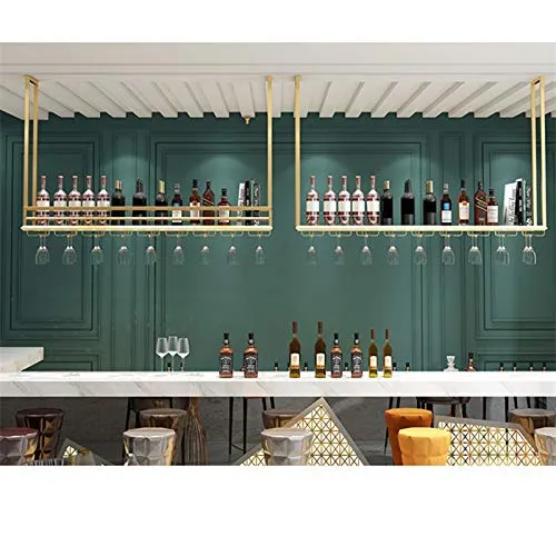 MKMKL Appendiabiti Sospensione, Impianti di Vino Semplice E Resistente per Vino, Decorazioni per Stoccaggio Nordic Decoraz...