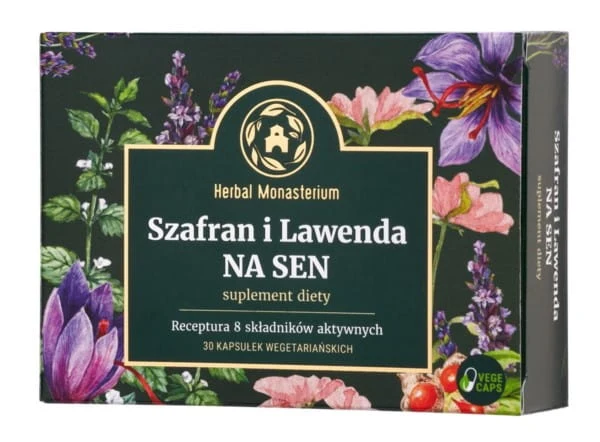 Monastero di erbe Zafferano e Lavanda per il sonno 30 c