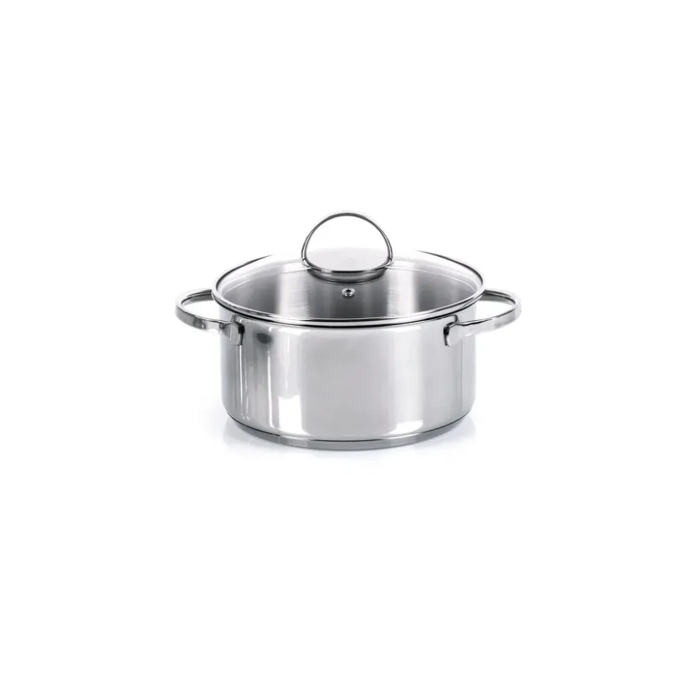 Moneta Batteria di Pentole Allegro 10 Pezzi Acciao Inox