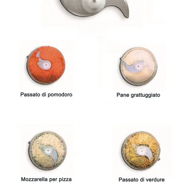 Mozzi completi (taglienti, dentate o forate) per cutter l5 - l8 Fama