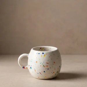 New Party Tazza sfera da 90 ml Bianca MT