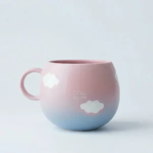 Tazza Cloud Sunset 500ml Mamma Cane Bianca MT