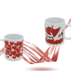 Mug ceramica per festa s.valentino 325ml