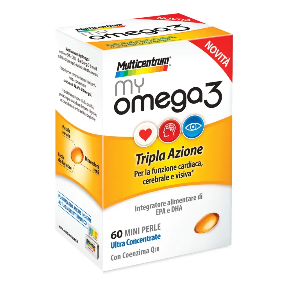 MULTICENTRUM MYOMEGA3 60PRL MI