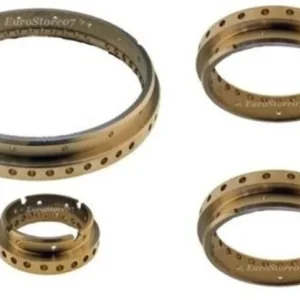 NARDI SPARTIFIAMMA ANELLO OTTONE SERIE 4 FUOCHI CON 2 MEDI S 4716