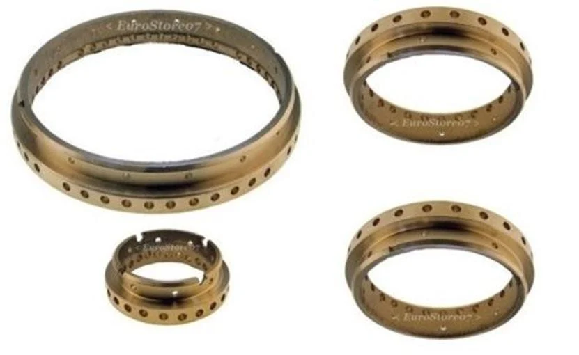 NARDI SPARTIFIAMMA ANELLO OTTONE SERIE 4 FUOCHI CON 2 MEDI S 4716