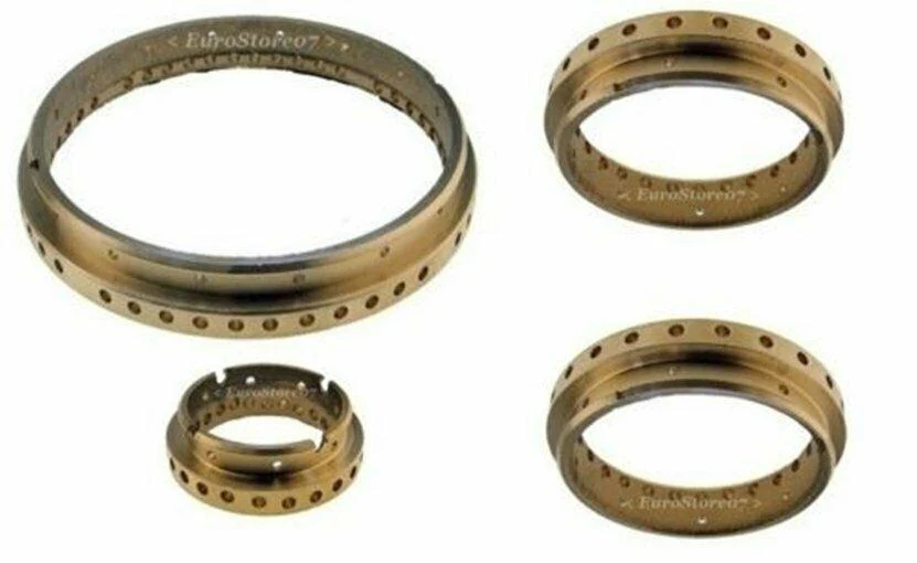 NARDI SPARTIFIAMMA ANELLO OTTONE SERIE 4 FUOCHI CON 2 MEDI S 4716