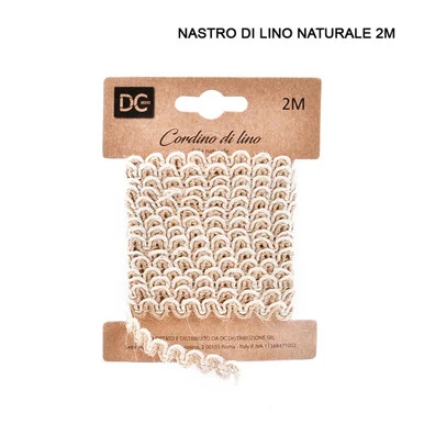 Dc Nastro Lino 2 M Naturale