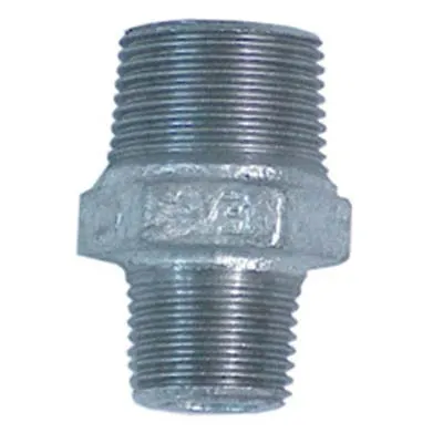 Nipplo Ridotto Ghisa Zincata 245 Gebo - 3/4Mx1/2M- 10 Pezzi