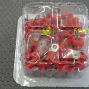 Occhiello rosso f4 scatola 100pz Universale