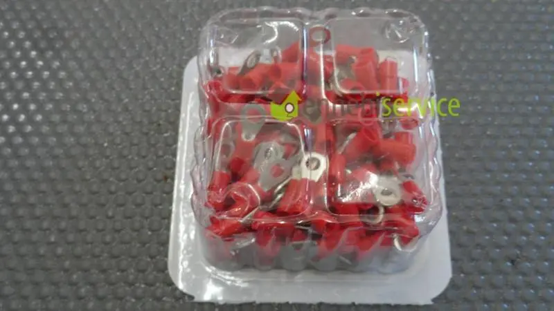 Occhiello rosso f4 scatola 100pz Universale