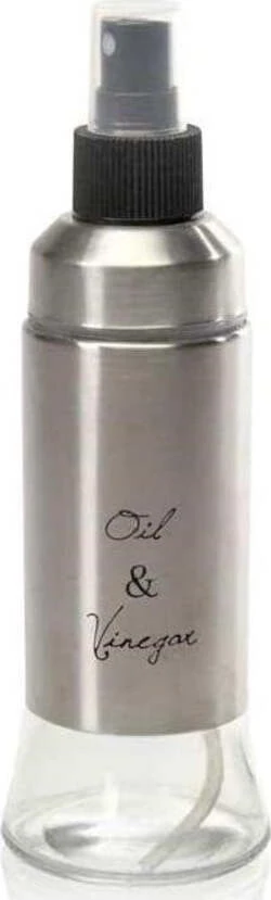 Oliera Bottiglia Con Erogatore Spray Olio Condimento Vetro 170ml Satinato 813108