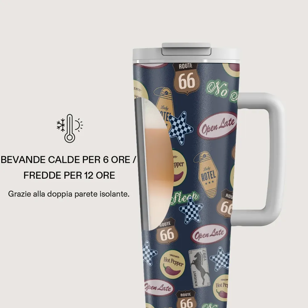 Open Late - Tazza da viaggio EasyGrip