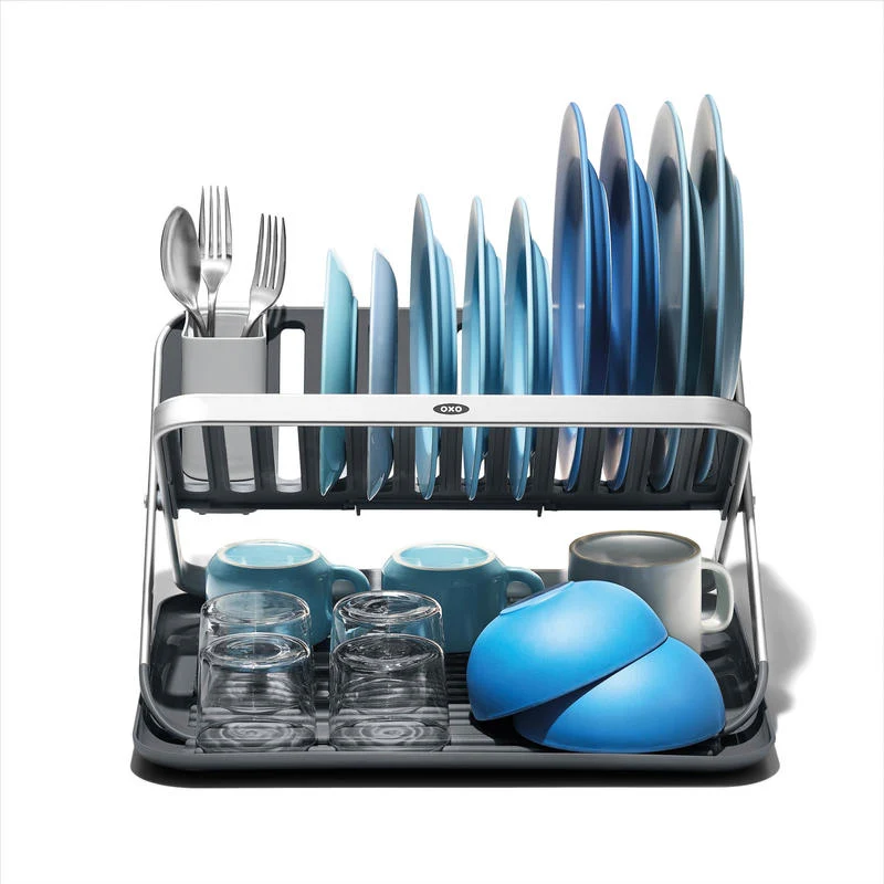 OXO Good Grips scolapiatti pieghevole alluminio e plastica 13322800