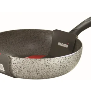 Padella alta d.32cm linea janet 2.0 con rivestimento antiaderente e antigraffio
